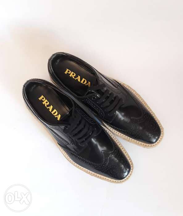 Authentic Prada brogues boots. 37 size. 3