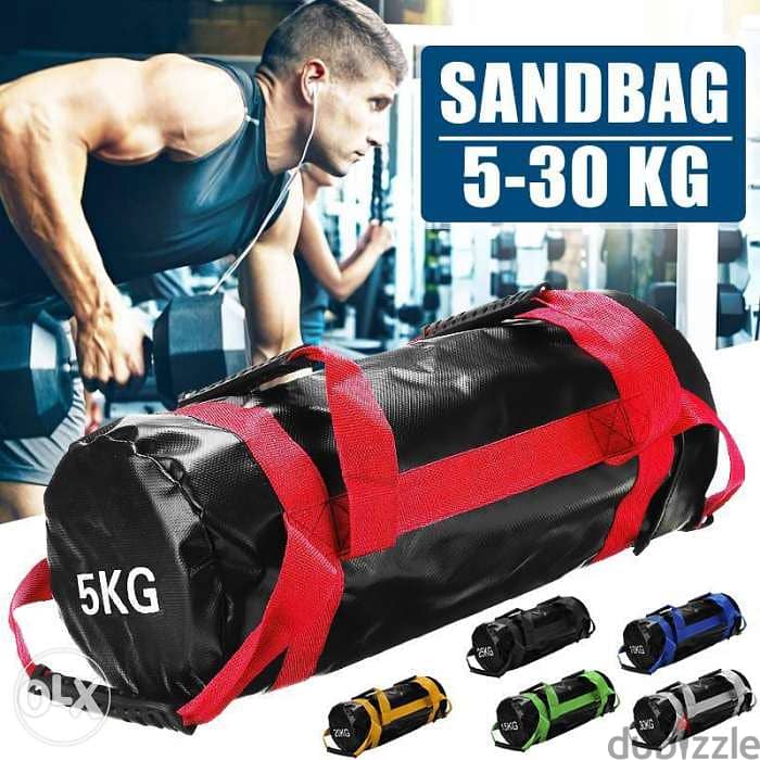 Heavy duty weight sand power bag strength training 1