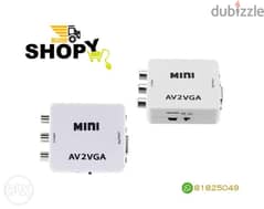 Mini AV2VGA Video Converter With Audio
