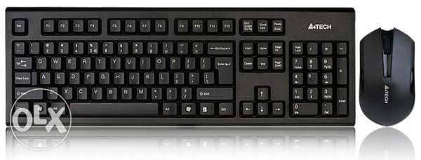 A4Tech 3000N Wireless Keyboard & Mouse 1
