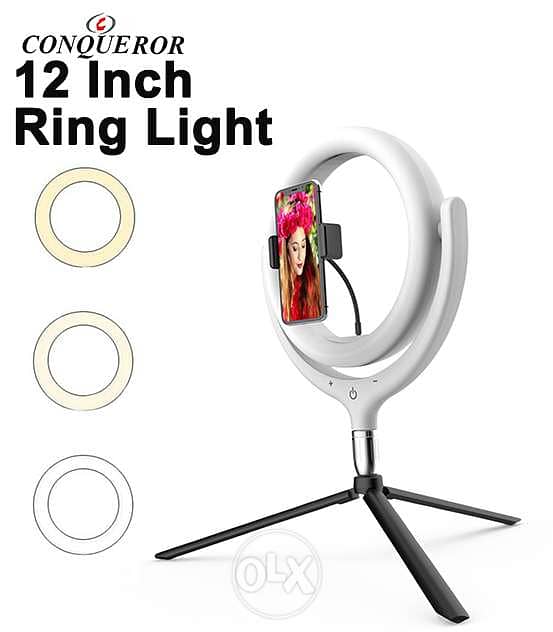 Ring Light 12'' with Tripod 0
