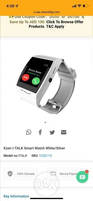 Italk watch 0