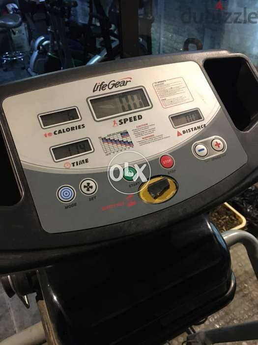 life gear treadmill like new 2