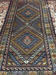 سجاد عجمي. شغل يدوي صوف/195/101. Hand made. persian carpet. tapis