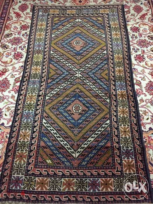 سجاد عجمي. شغل يدوي صوف/195/101. Hand made. persian carpet. tapis 3
