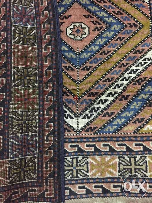 سجاد عجمي. شغل يدوي صوف/195/101. Hand made. persian carpet. tapis 7