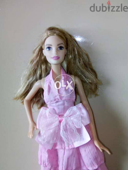 Barbie Mattel as new dressed rare doll 2012 bending legs=15$ 3
