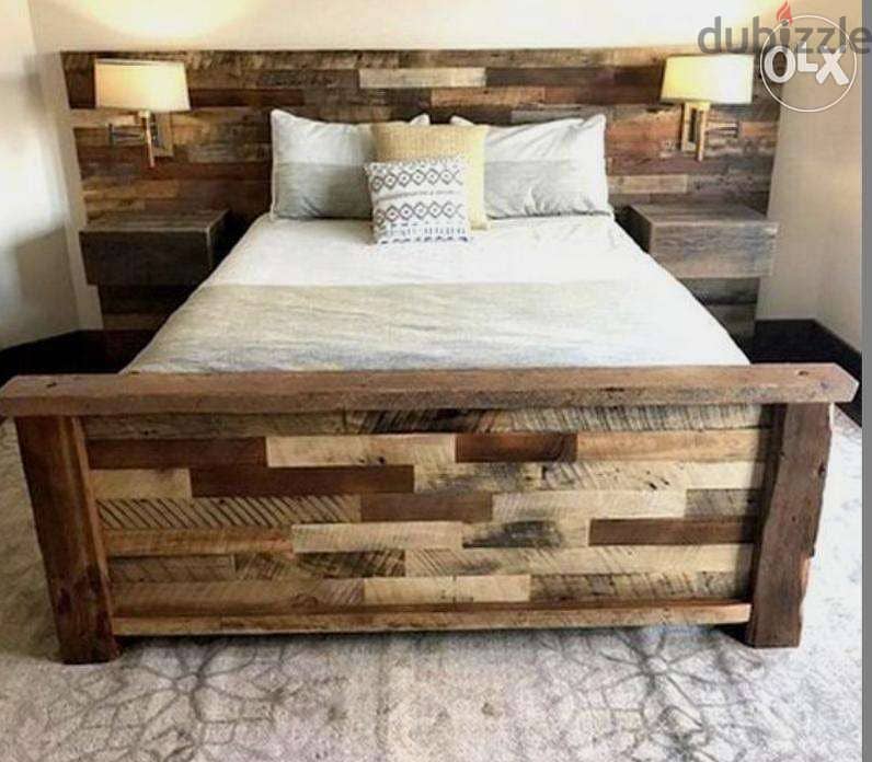 Massive Wood Bed خشب مسيف 2