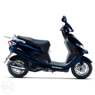 suzuki AN 125cc 0klm dealer warranty