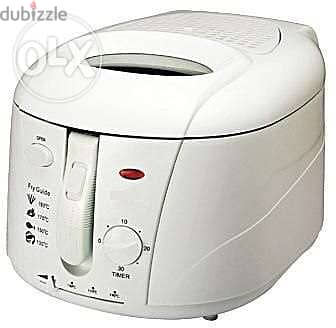 مقلة بطاطاmachine, white electronics for kitchen, مكنة للقلي بدون زيت