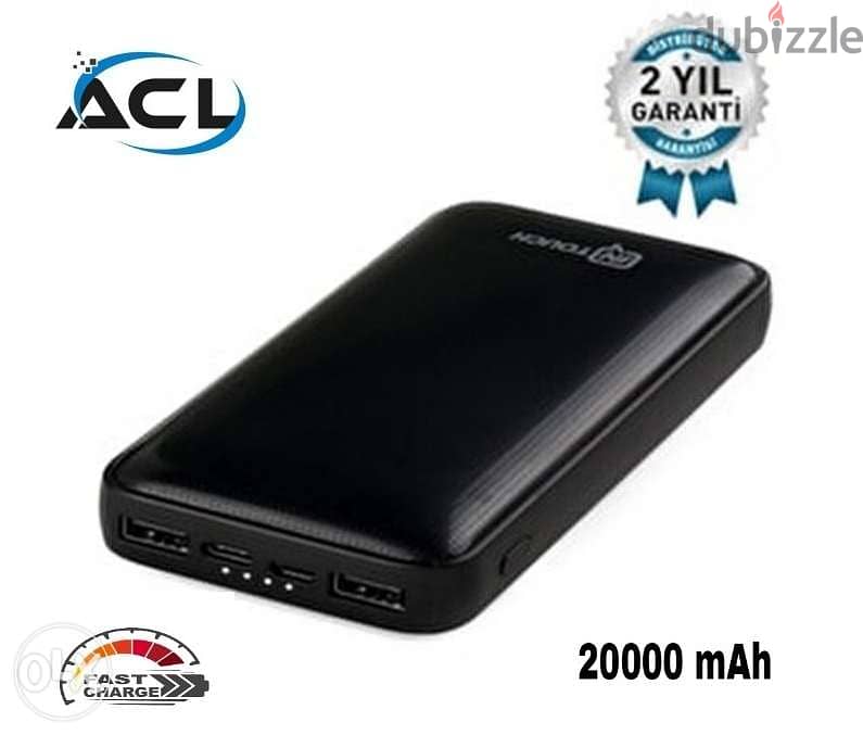 ACL power bank 20000 mAh fast charger. 0