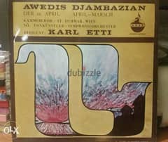 Vinyl/lp: Awedis Djambazian -. April
