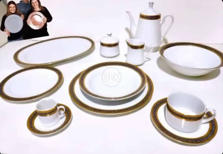 91 pieces NEW dinner and coffee set 1