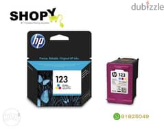 HP 123 color Ink Cartridge -