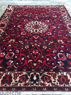 سجاد عجمي. 304/214. Persian Carpet. Hand made 0