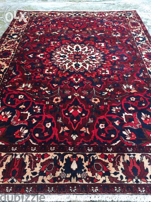 سجاد عجمي. 304/214. Persian Carpet. Hand made 0
