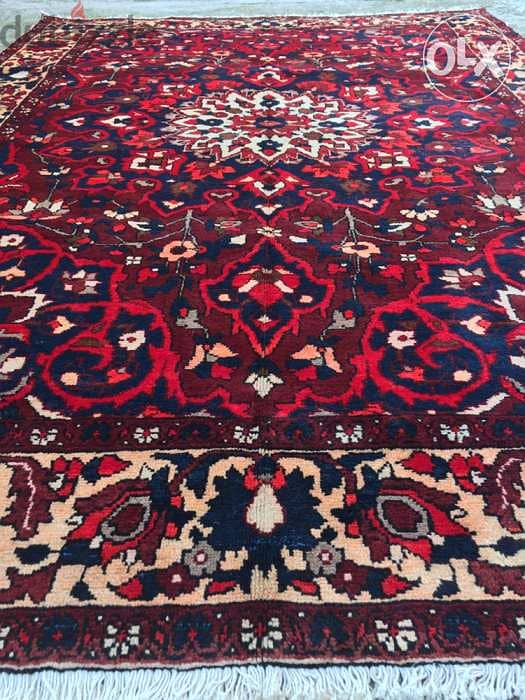سجاد عجمي. 304/214. Persian Carpet. Hand made 3