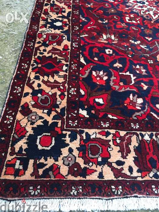 سجاد عجمي. 304/214. Persian Carpet. Hand made 5