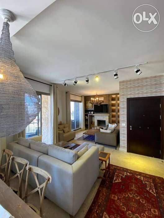 Luxurious Duplex Apartment For Rent In Faqra With Garden! 1