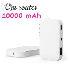 smart mini dc ups router 10000 mAh 0