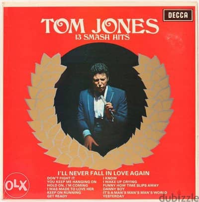 tom jones 13smash hits vinyl lp