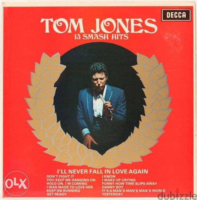 tom jones 13smash hits vinyl lp 0
