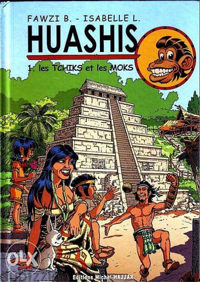 huashis french comic book 48 colored pages