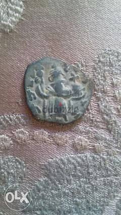 Roman Byzantine Bronze Coin from Era of Hericulies around 600 A. D.