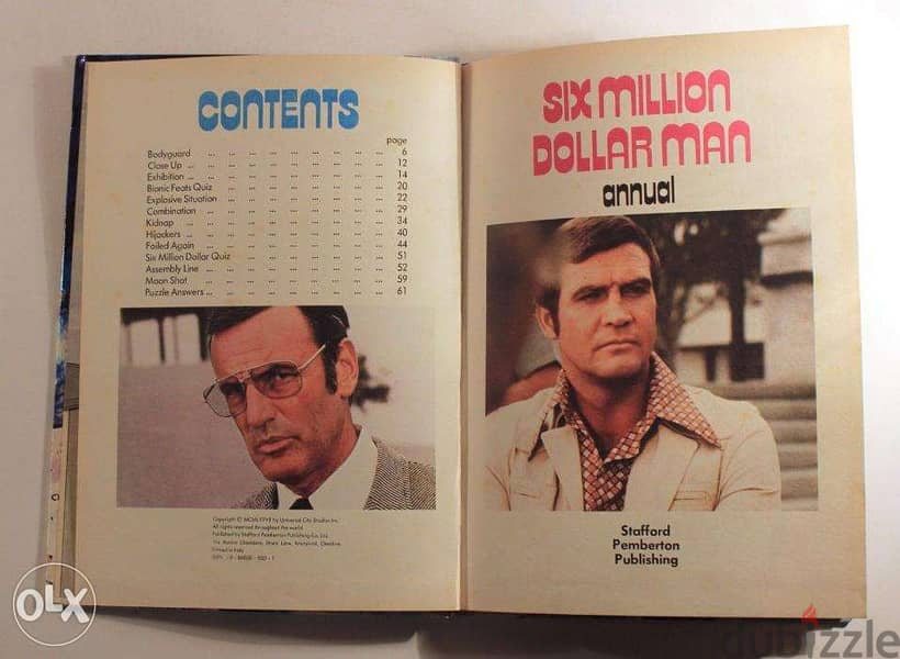 six million dollar man annual 1978 2