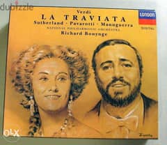 Verdi: La Traviata Box set, Sutherland, Pavarotti, Maneguerra, Bonynge