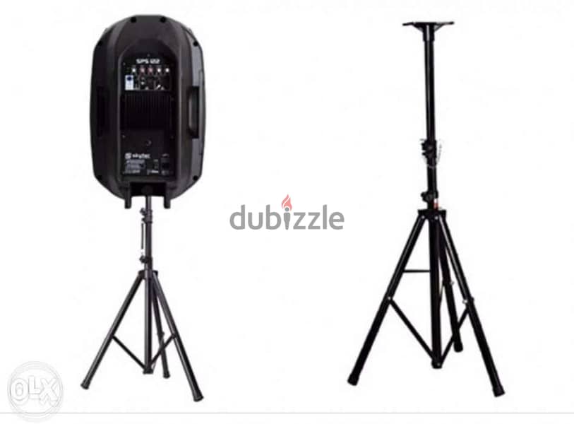 Speaker 200 watt 8 inch with microphone high quality with free stand 0