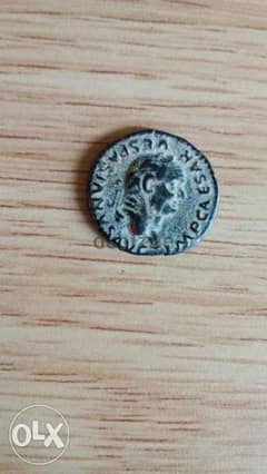 Roman Ancient Bronze Coin for Emperor Vespasian year 79 A. D 0