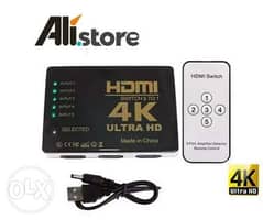 HDMI Switcher 4Kx2K 1080P 5 Port 0
