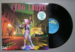 Cyndi Lauper - A Night To Remember (1989) vinyl LP; incl I Drove All N