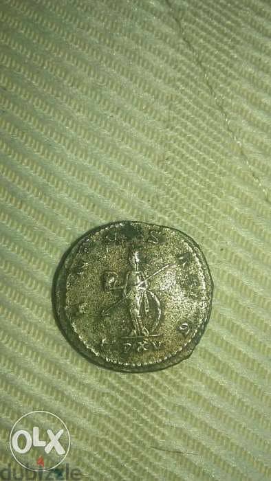 Silver Roman Coin for Queen Corenlia Salonina year 268 AD 3
