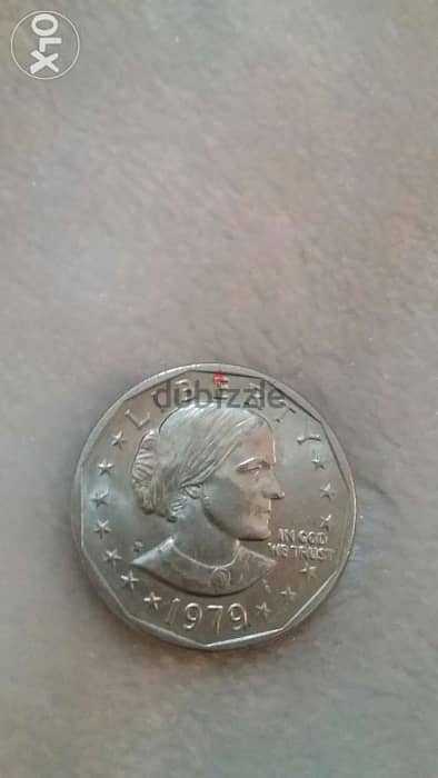 USA One Dollar Coin Commemorative Suzane Anthony year 1979 0