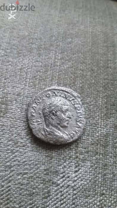 First Black African Roman Emperor Caracalla Silver Coin year 198AD 0