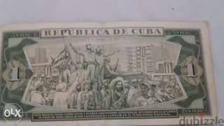 Cuba Memorial Banknote for the Revolution of Castro & Givara 0