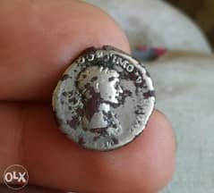 Roman Silver Elagabalus Cesar Coin Denarius for year 222 AD Rome mint 0