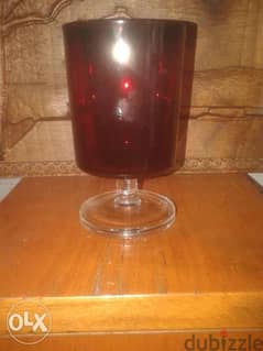 Red Crystal glass