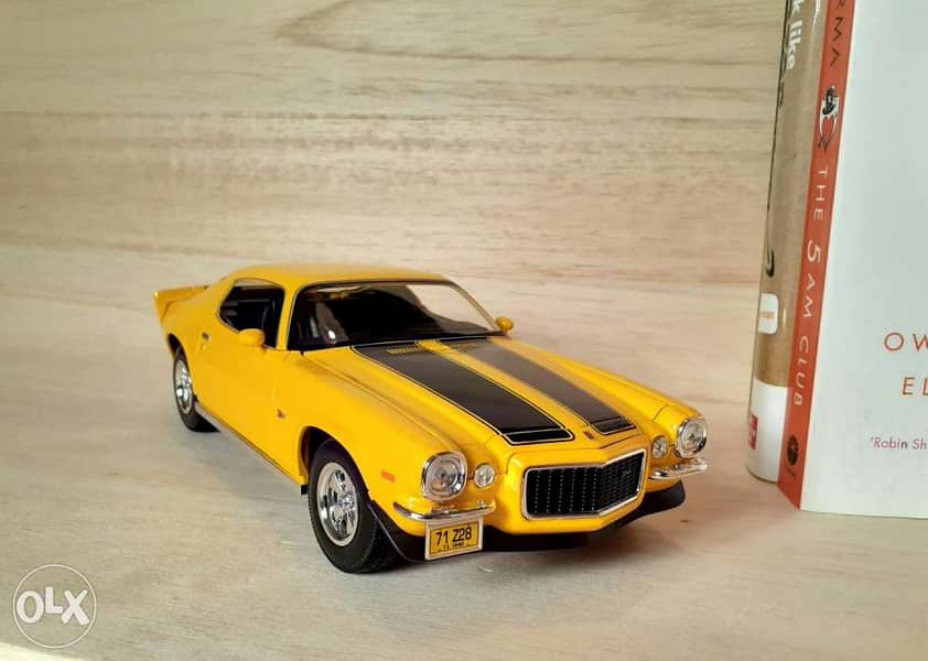 '71 Camaro diecast car model 1:18 3