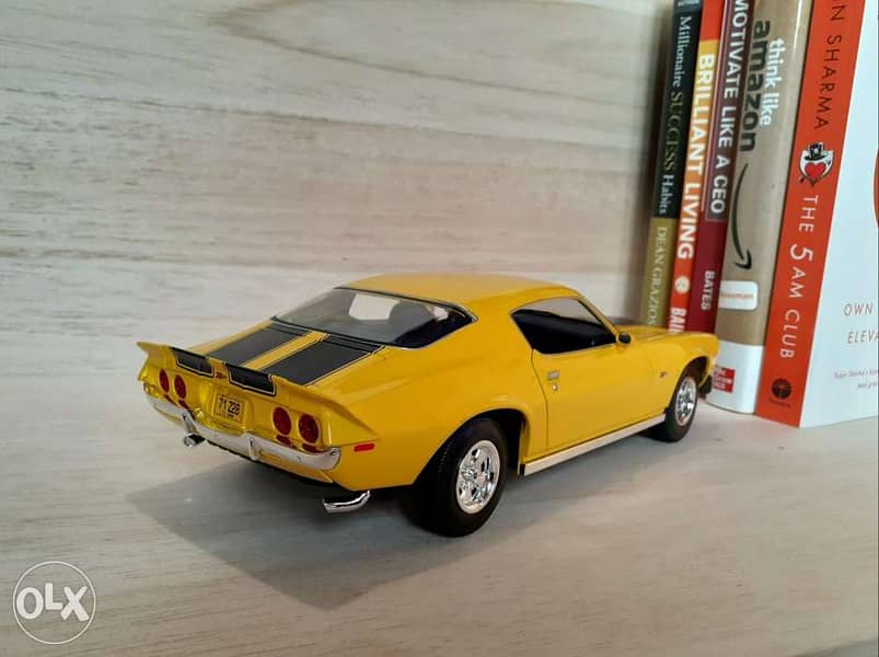 '71 Camaro diecast car model 1:18 4