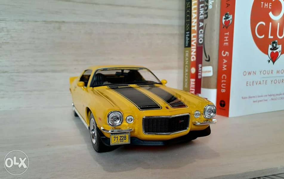 '71 Camaro diecast car model 1:18 5