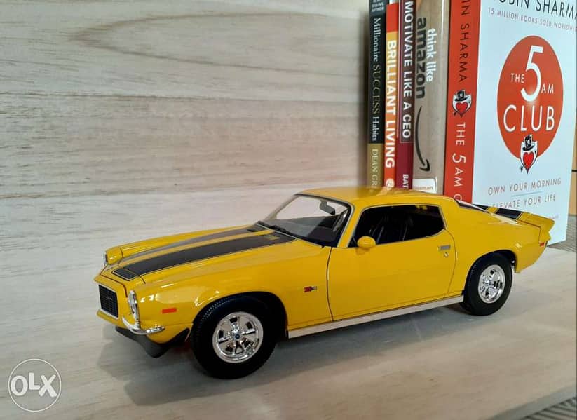 '71 Camaro diecast car model 1:18 7