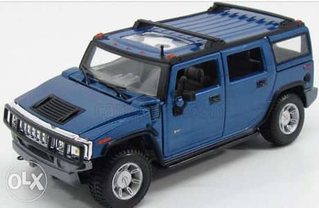 H2 diecast car model 1:27.