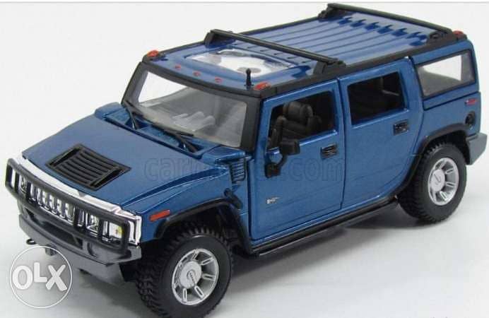 H2 diecast car model 1:27. 0