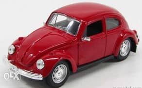 Beetle VW diecast car model 1:24. 0