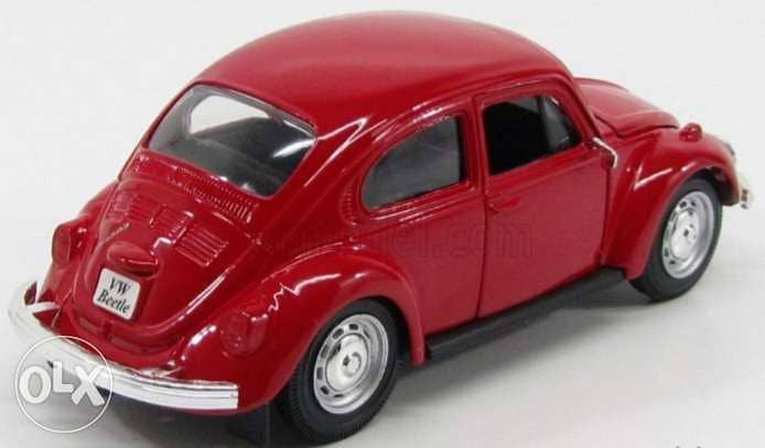 Beetle VW diecast car model 1:24. 2