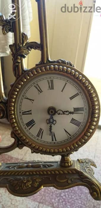antique copper dicorative clock 3