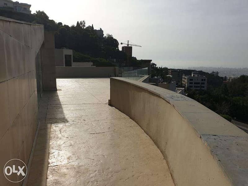 770 m2 apartment+600m2 terrace + open View for sale in Yarzeh / Baabda 3